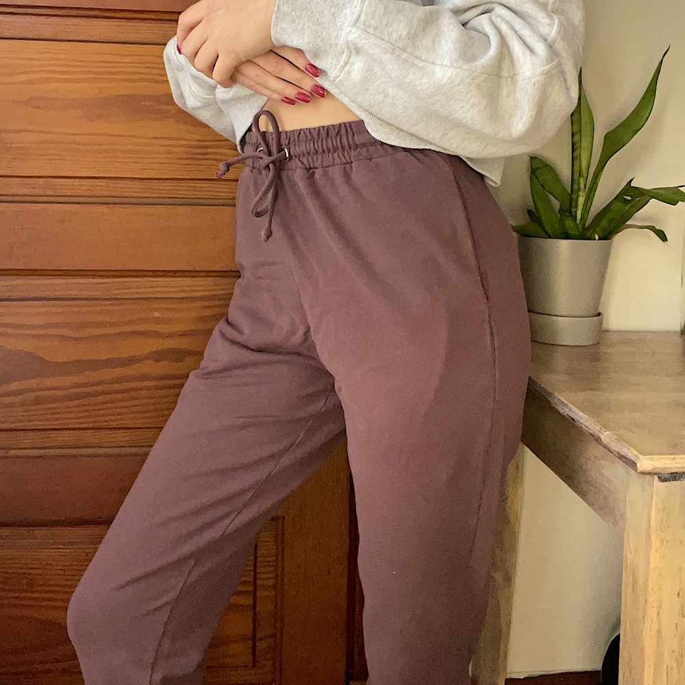 Meshki joggers. Size small, pockets, cinched waist.